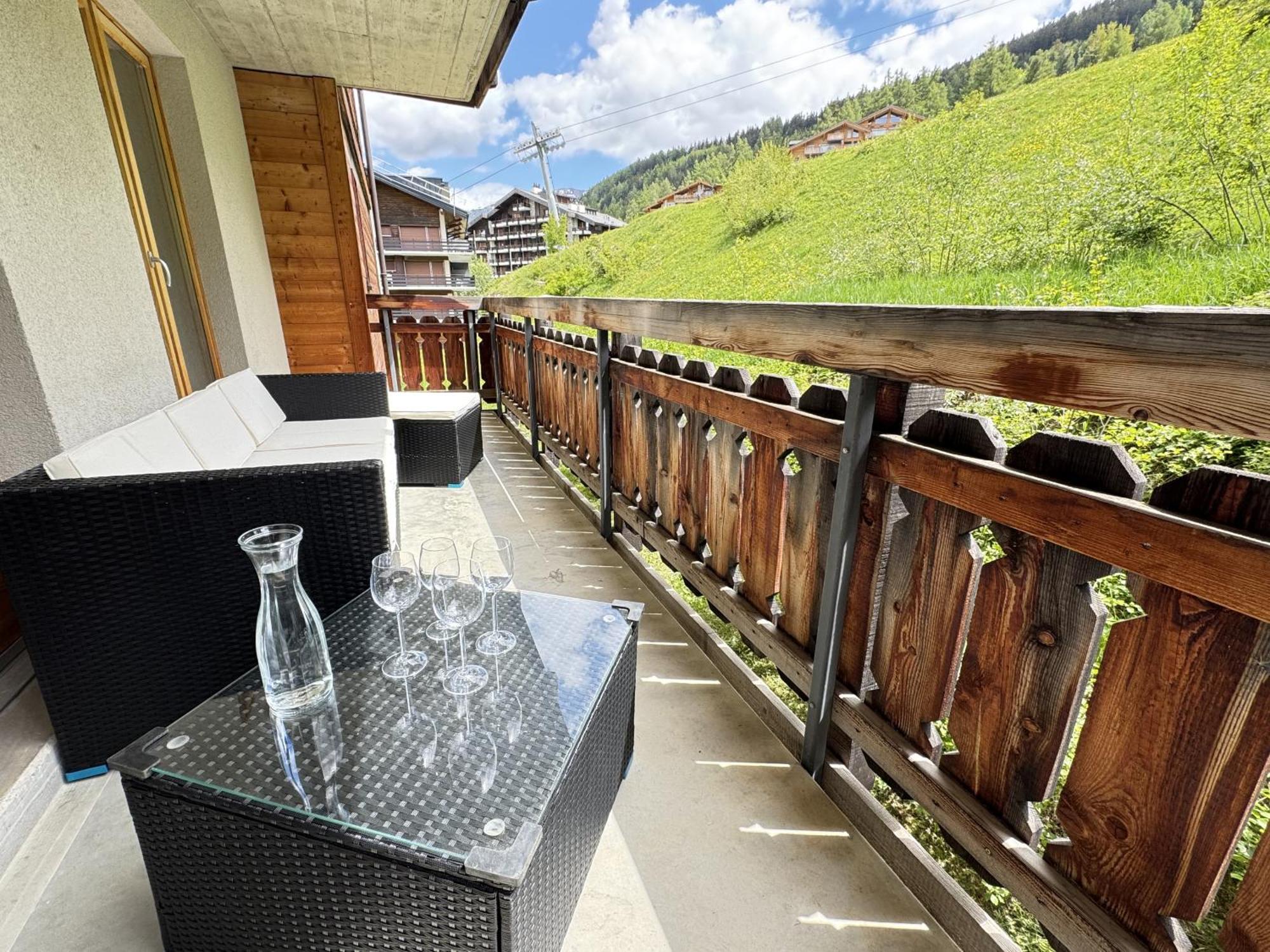 Pracondu Outdoor & Fun Appartement 1 Chambre Avec Balcon By Alpvision Residences Nendaz Exterior photo
